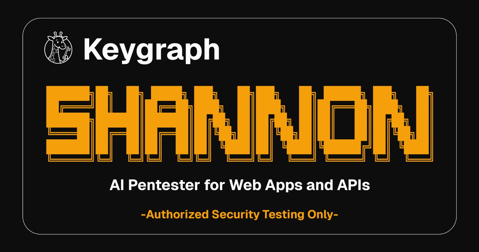 Shannon, an AI pentester by Keygraph